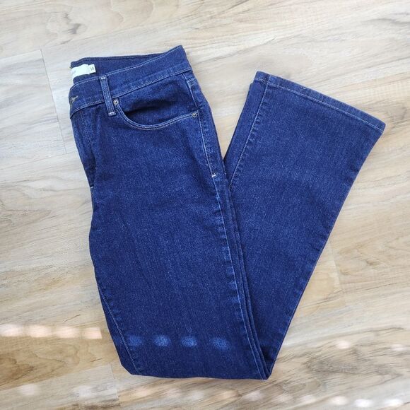 💛Levi's 515 Dark Blue Wash Bootcut Jeans Size 10/30 - Picture 2 of 10